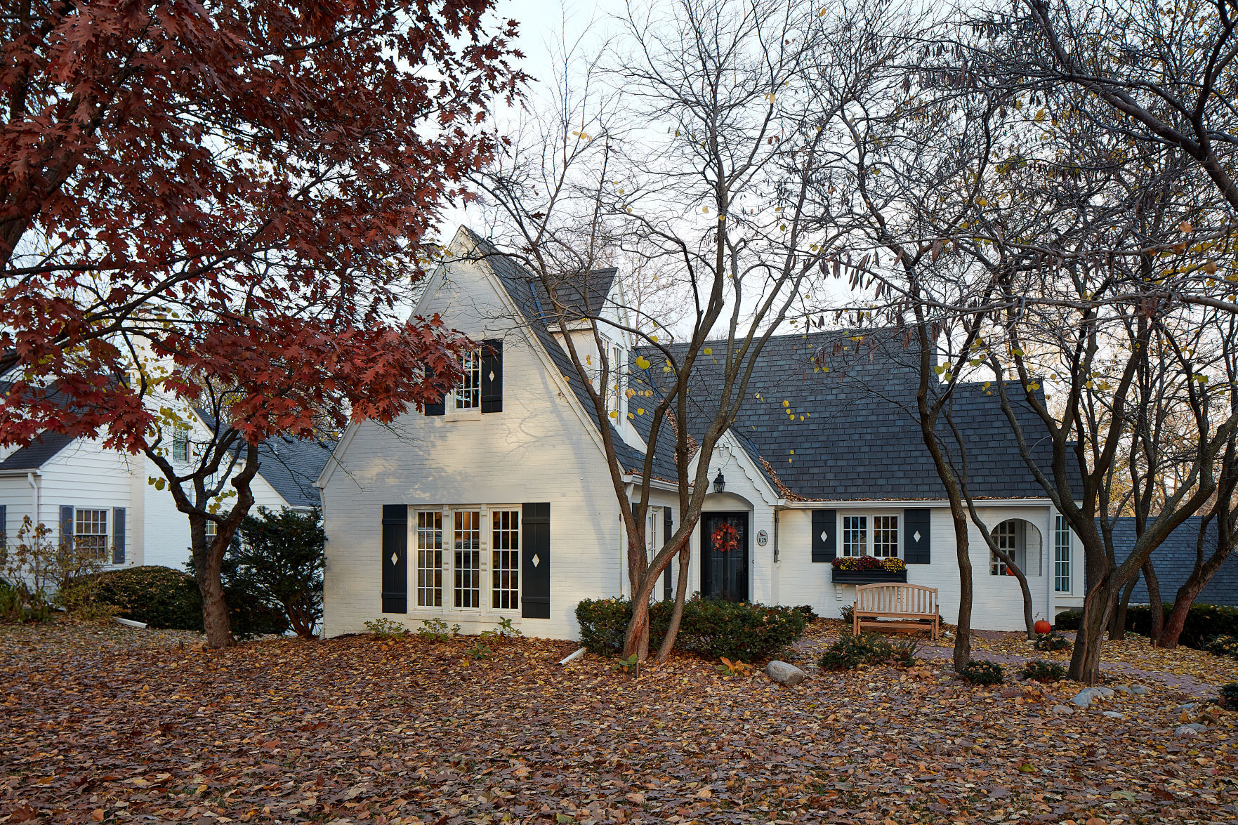 Outside house